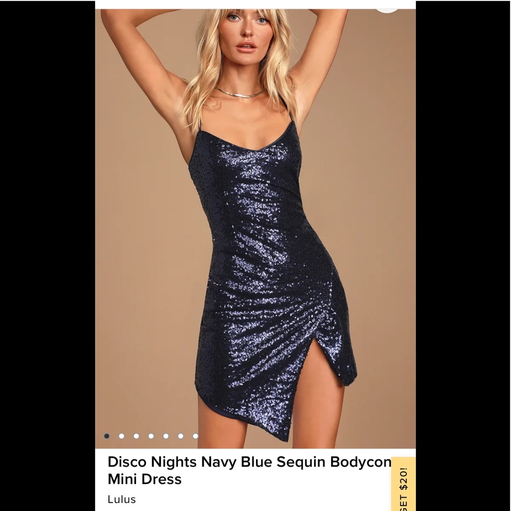 Lulus dress sequin